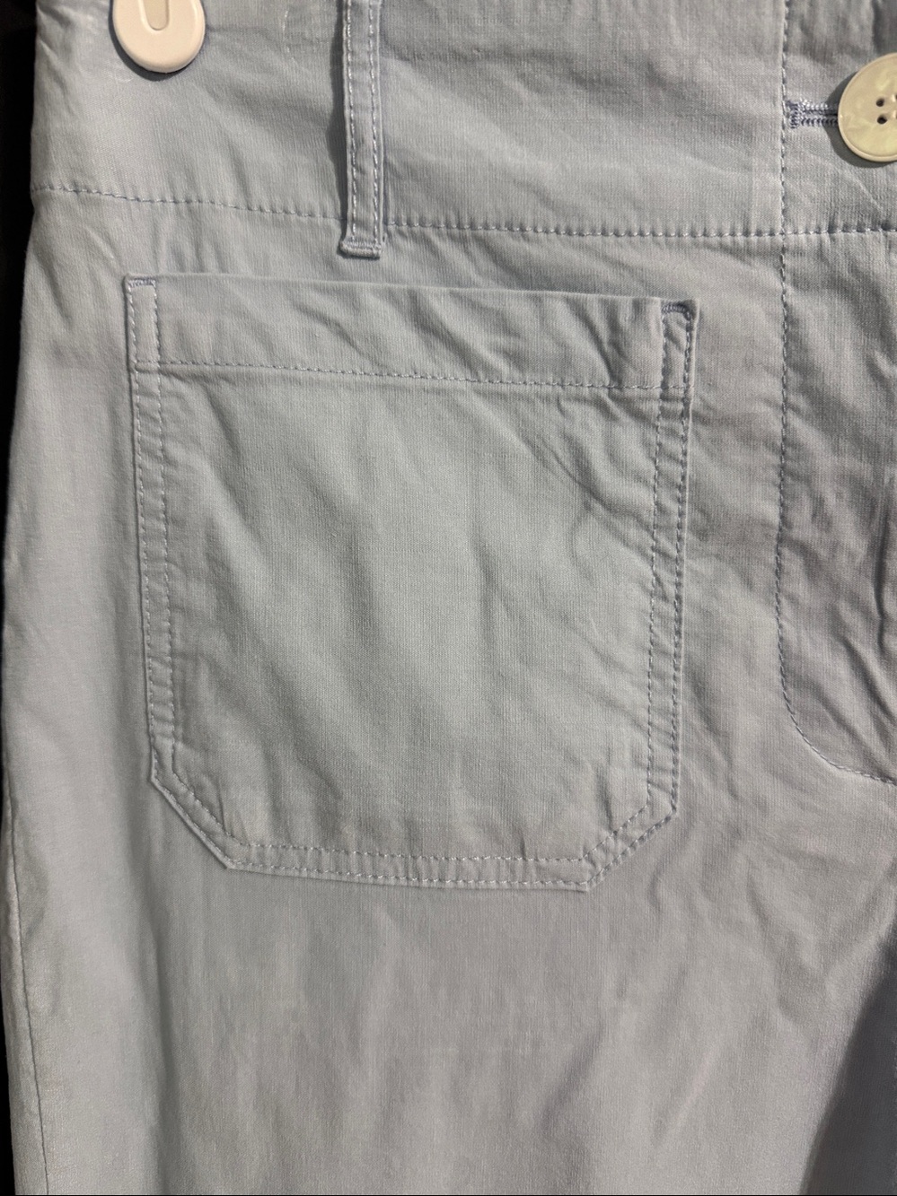 Nicole Miller Patch Pocket Stretch Cropped Pants Size: 8 - Picture 3 of 7